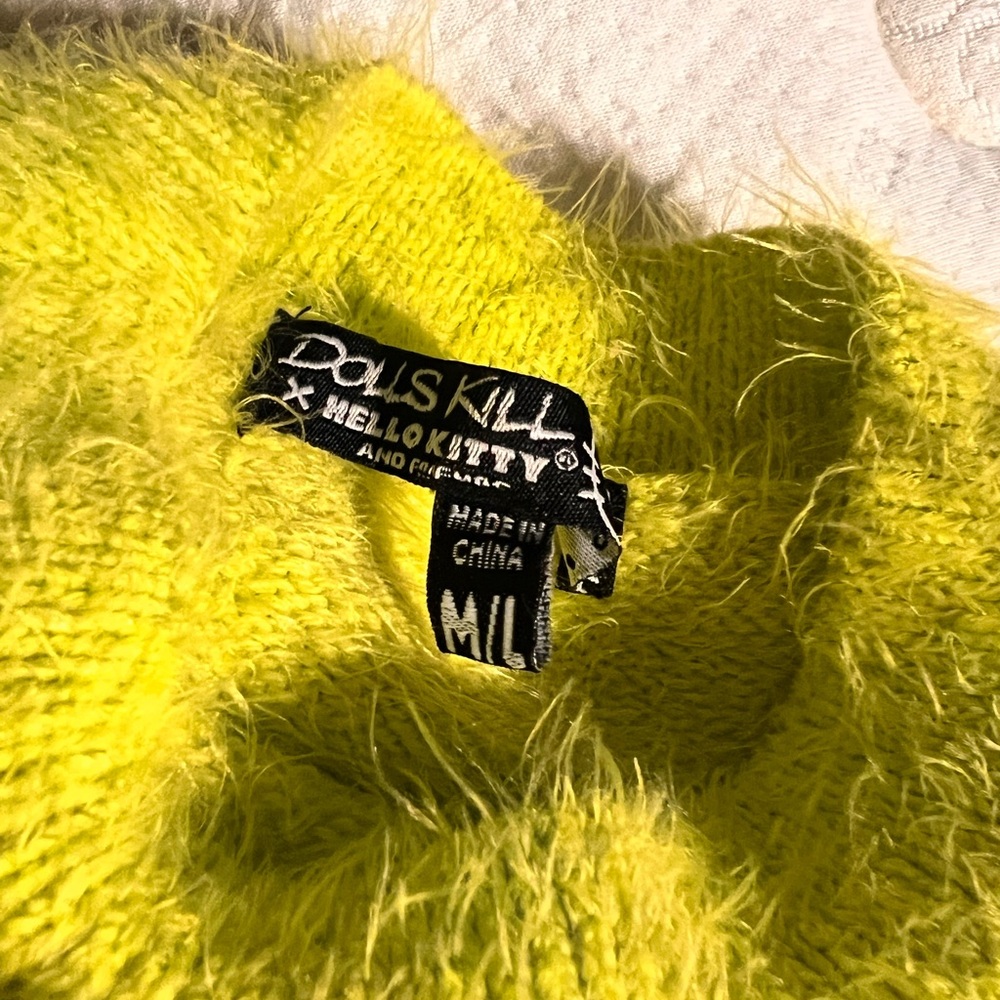 Dolls Kill Keroppi Fuzzy Sweater